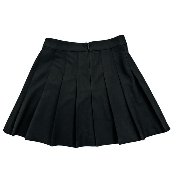 Aritzia Sunday Best Olive Pleated Mini Skirt Black - Picture 7 of 11